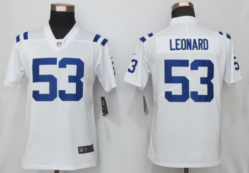 Women Nike Indianapolis Colts 53 Leonard White Vapor Untouchable Limited Jersey,We sell and wholesale Women Nike Indianapolis Colts 53 Leonard White Vapor Untouchable Limited Jersey on line form chian!